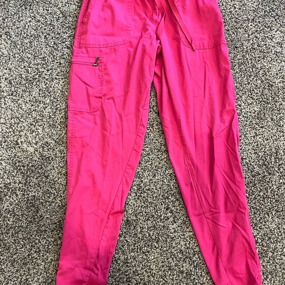 Women's Pink Adar scrub joggers
